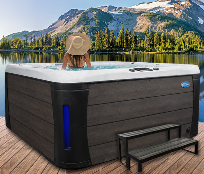 Calspas hot tub being used in a family setting - hot tubs spas for sale Newport Beach